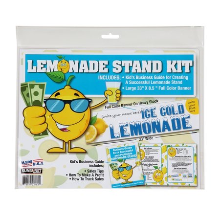 Sunburst Systems Kit Lemonade Stand Banner/Book 3162